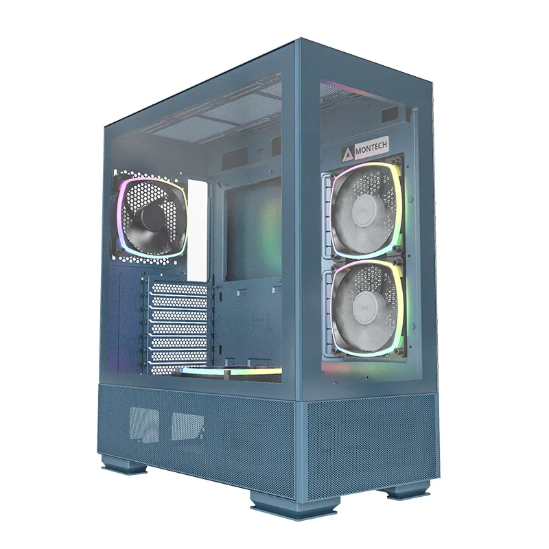 MONTECH SKY TWO M Midi-Tower Case with RGB lighting - Multitronic
